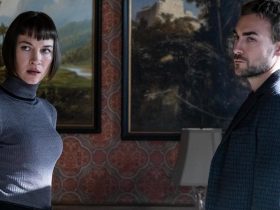 Tom Austen & Sydney Lemmon in Helstrom Season 1