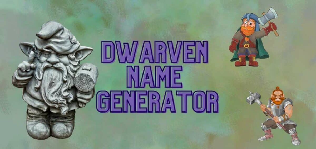 Dwarven Name Generator